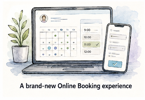 New online booking experience coming